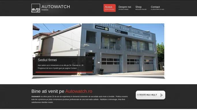 Autowatch - Alarme auto, Alarme moto, Senzori de parcare