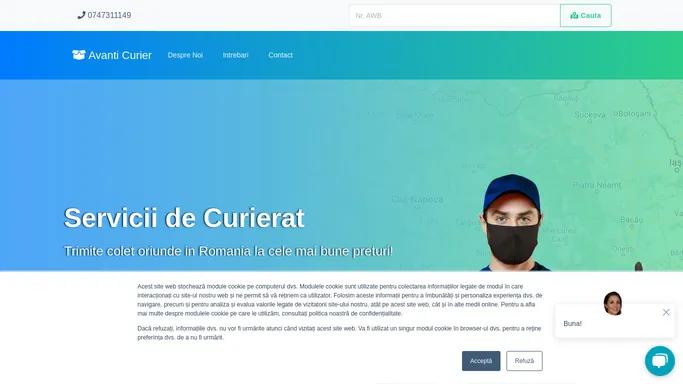 AvantiCurier - Servicii de Curierat