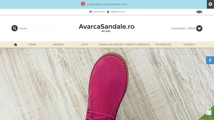 AVARCA SANDALE by ClaudiaM - Livrare imediata 2-3 zile lucratoare!