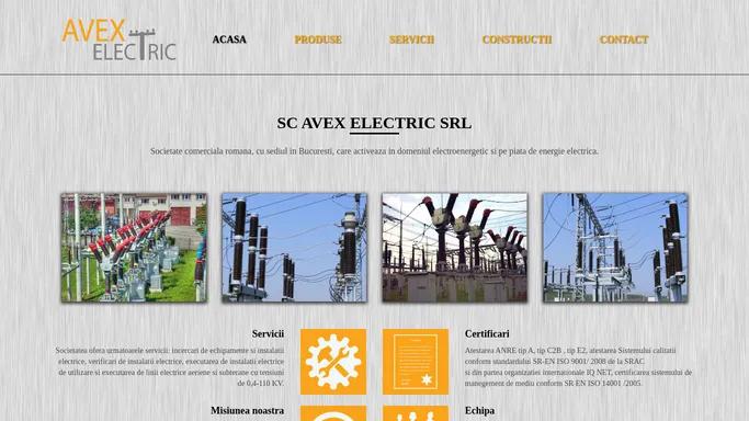 Avex Electric | Acasa