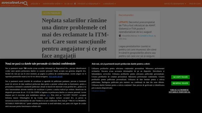 Explicam legislatia pentru milioane de romani, in fiecare luna