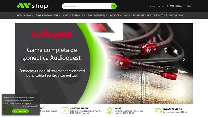 AVshop.ro - magazin de echipamente Home Audio Hi-Fi