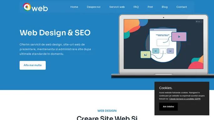 AWEB Suceava - Web design, mentenanta si administrare web