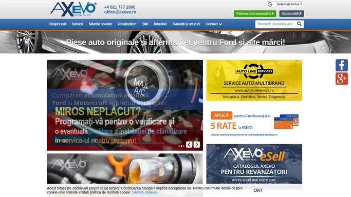 Piese auto originale si aftermarket pentru Ford si alte marci!