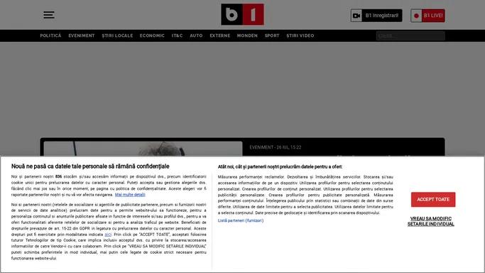 B1TV.ro - ultimele stiri din politica, economie si sport - noutati din tara sau din strainatate - horoscop zilnic