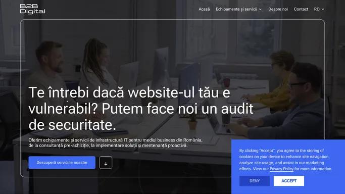 B2B Digital Brasov - IT Infrastructure Solutions & Services for Businesses