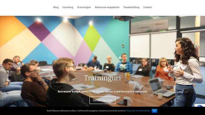 BackToBasics - Consultanta HR, Training, Team Building, Headhunting