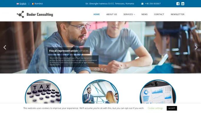 Bader Consulting – | General tax consulting service | Fiscal representation services