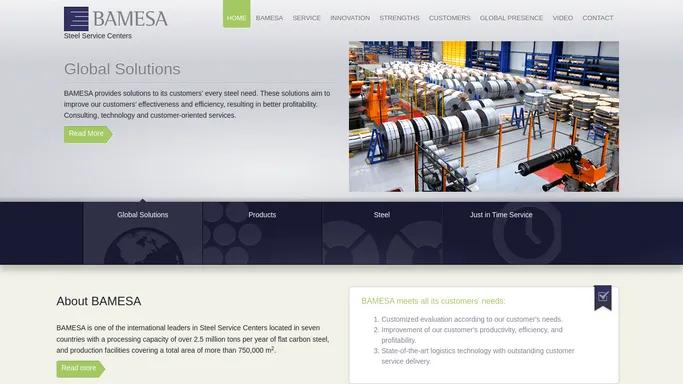 Bamesa – Steel Service Centers