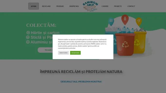 Colectam deseu ambalaje, carton, plastic, folie , sticla sau din lemn.
