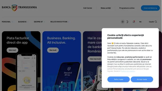 Banca Transilvania. Banca Oamenilor Intreprinzatori