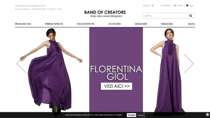 Band of Creators - Designeri romani si straini - Band of Creators