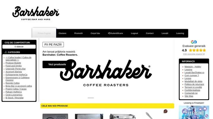 Ustensile Pentru Bar si Barista ⬤ Accesorii Bar ➤ Echipamente bar ► - Barshaker.ro