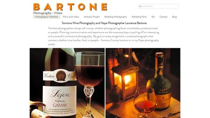 Napa and Sonoma Commercial Photography by Bartone Photography