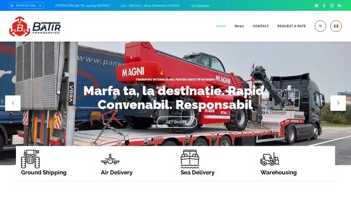 BATIR TRANSPORT – BATIR Servicii de Transport International