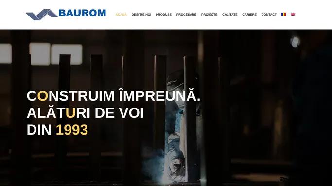 Baurom – Construim impreuna