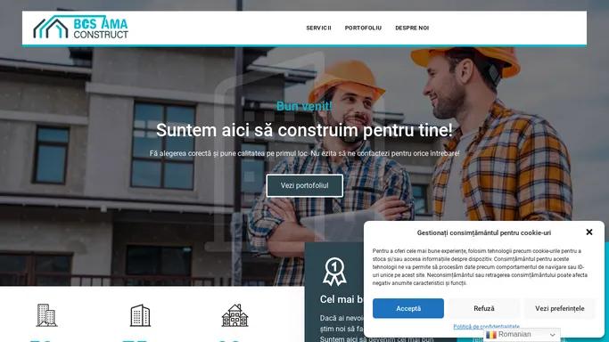 BCS AMA – Construim pentru tine!