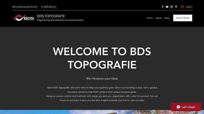 Home | BDS Topografie