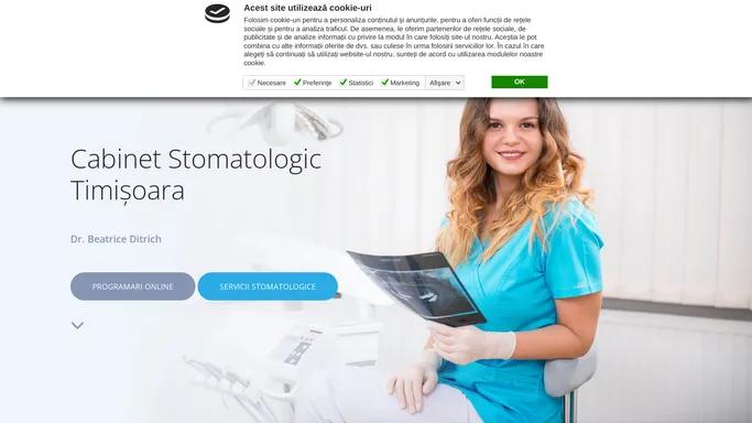 Cabinet stomatologic Timisoara - Medic stomatolog Timisoara - Beatrice Dent