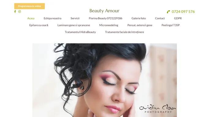 Beauty Amour – Salon Coafura Makeup Manichiura Masaj