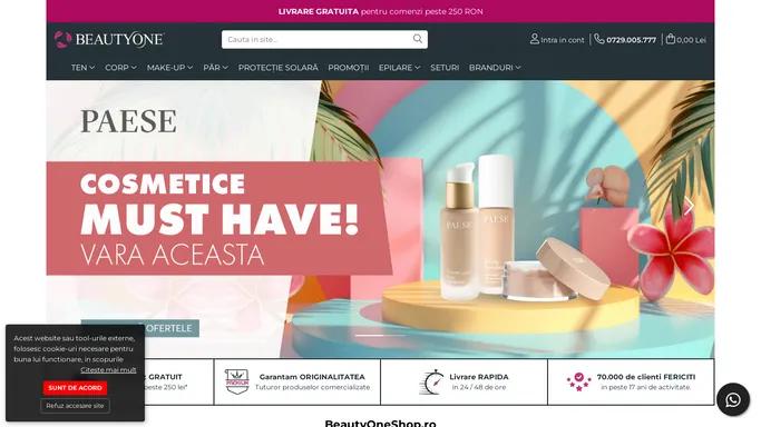 BeautyOneShop.ro - Produse cosmetice profesionale pentru ingrijirea parului si a tenului