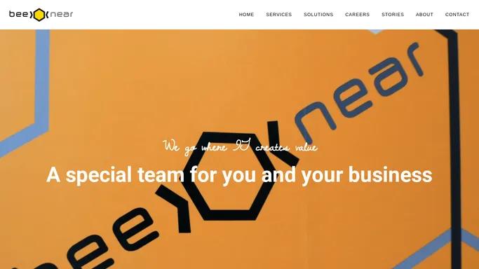 Beenear | A special team for you and your business