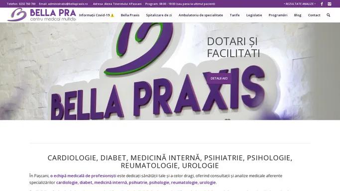 Cardiologie, diabet, medicina interna, reumatologie - Bella Praxis