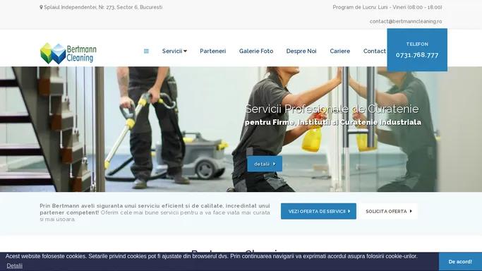 Servicii Profesionale de Curatenie | BertmannCleaning.ro