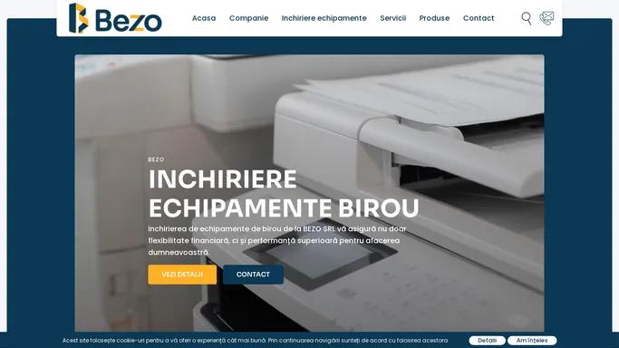 Inchiriere si comercializare echipamente de birou | Bezo Brasov | Oferim spre inchiriere multifunctionale, copiatoare, imprimante, calculatoare si faxuri in Brasov, Prahova, Covasna, Harghita si Sibiu. Instalare, service si mentenata pentru echipamente de birou.