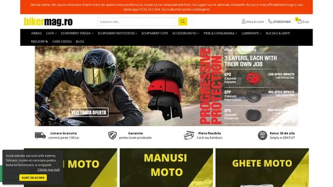 Magazin moto online Bucuresti - BikerMag.ro