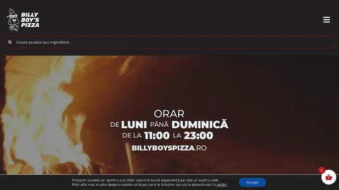 Billy Boy's Pizza - Livrare la domiciliu Timisoara