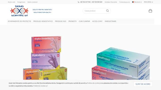 CONSUMABILE MEDICALE SI DE LABORATOR - Solutii medicale pentru sanatatea ta!