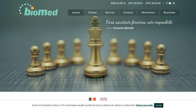 Clinica Biomed - Echipa noastra iti va fi alaturi