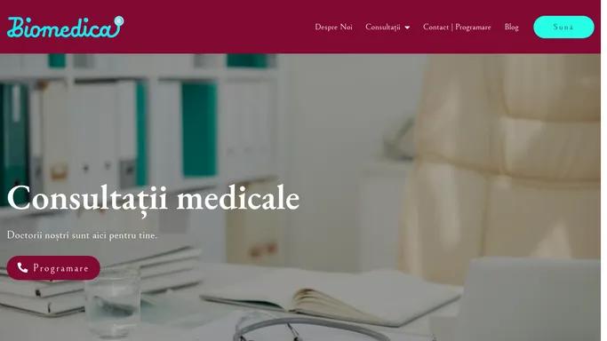 Biomedica Piatra Neamt ▷ Consultatii