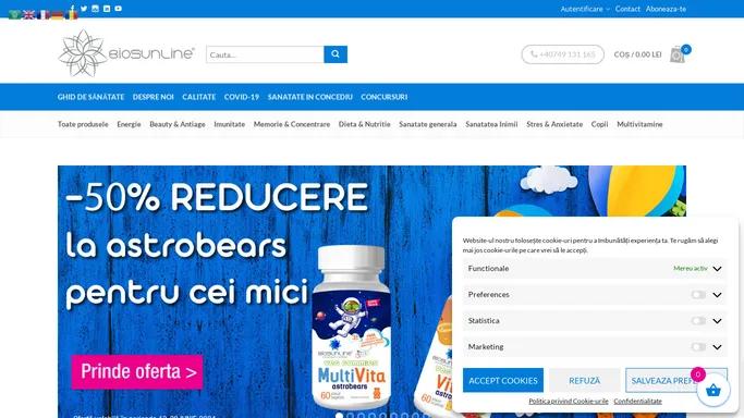 Biosunline - Energie pentru sanatate!