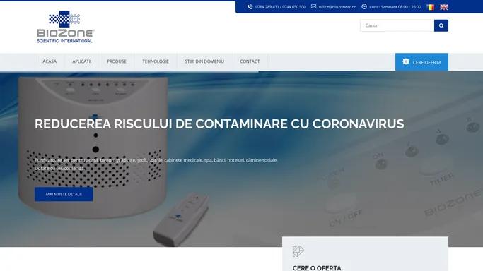 Biozone Air Care - Purificatoare aer