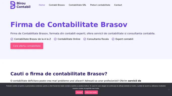 Firma de Contabilitate Brasov