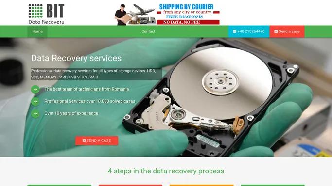 Professional data recovery services - BIT Data Recovery