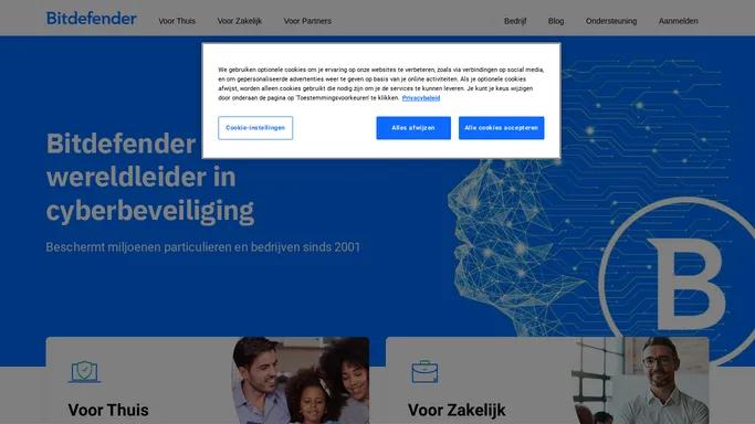 Bitdefender - Wereldwijd toonaangevend in cyberbeveiliging