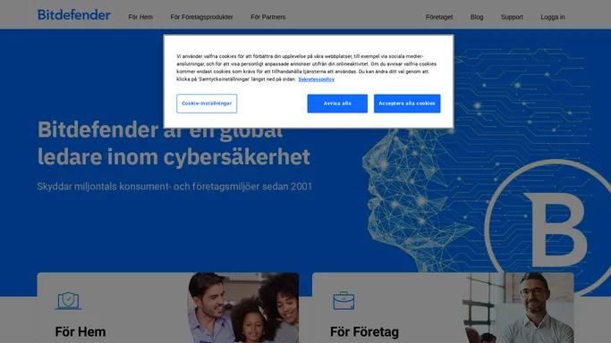 Bitdefender - global ledare inom programvara for cybersakerhet
