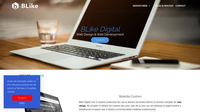 Web design - SEO - Dezvoltare Aplicatii | Blike Digital