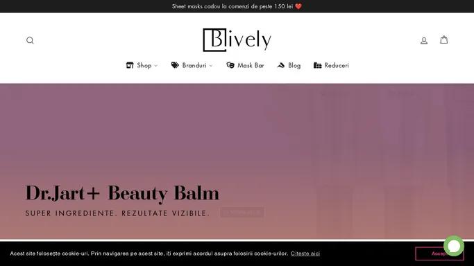Produse Premium Online - Cosmetice Coreene – Blively.ro
