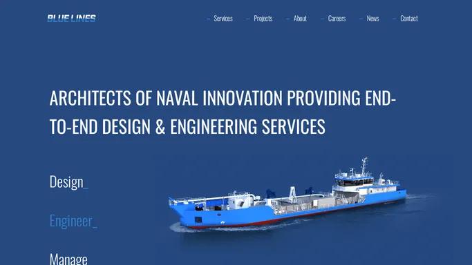 Blue Lines – Architects of naval innovation