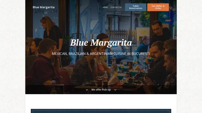 Blue Margarita - Takeaway food - Bucuresti - Order online