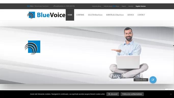 BlueVoice - Sistem inregistrare call center, inregistrare apeluri telefonice