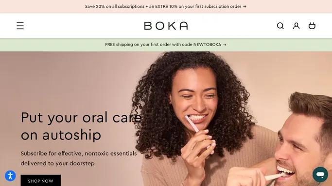 Mindful Oral Care – Boka