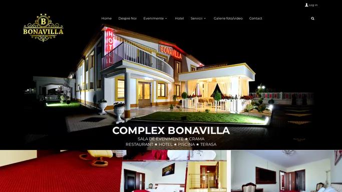 Cazare Alesd la Complex Bonavilla - Hotel Restaurant - Sala evenimente | BonaVilla.ro