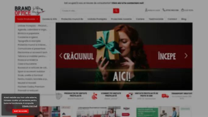 Curatenie, Papetarie, Birotica, Tipografie, Promotionale | brandoffice.ro