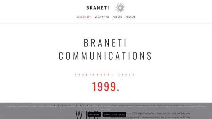 BRANETI Communications ⋆ Marketing Experts since 1999