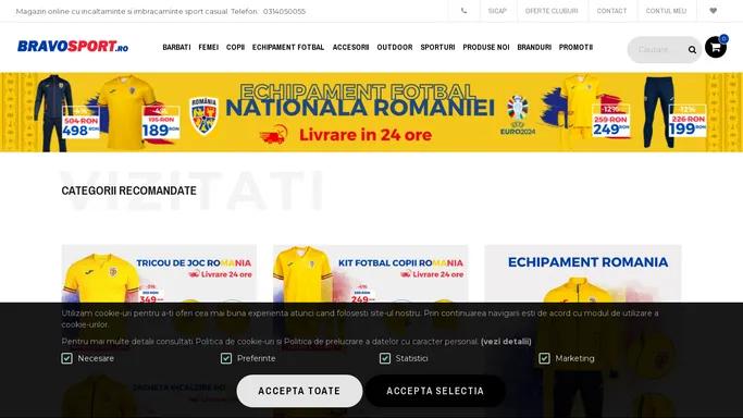 BravoSport.ro - Magazin online cu incaltaminte si imbracaminte sport casual